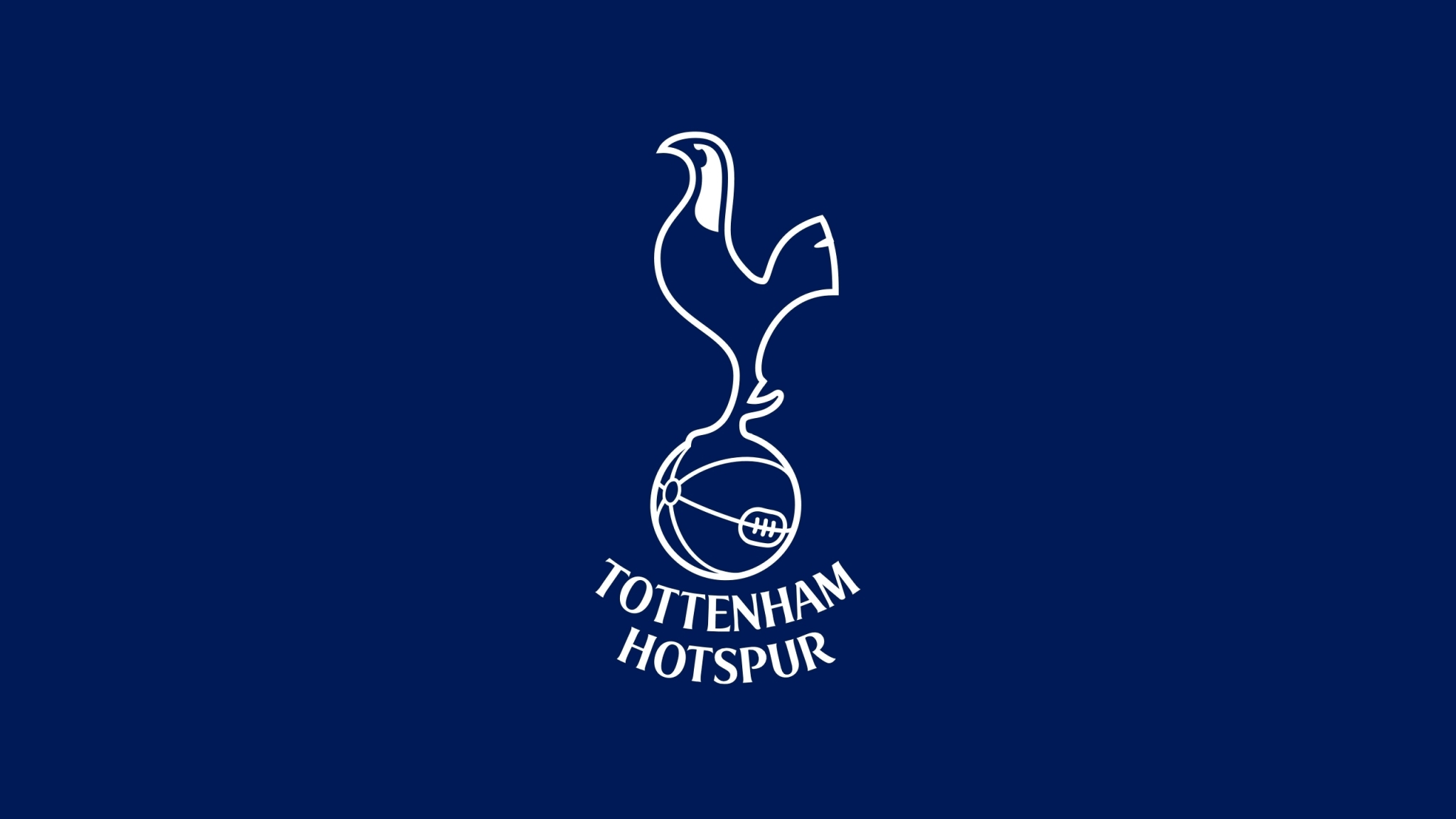 Tottenham Hotspur, Football, Logo, Full HD 2K Wallpaper