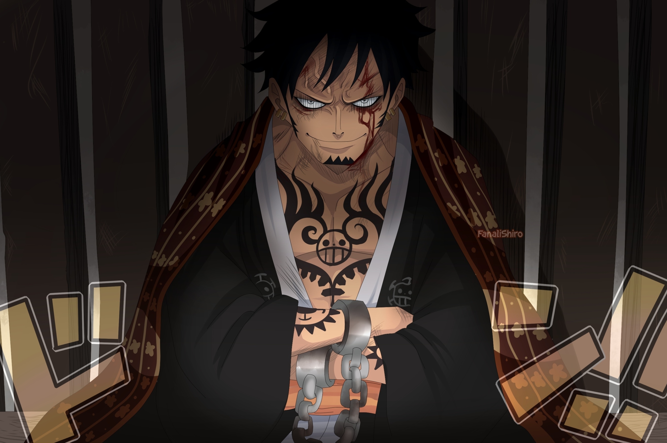 2560x1700 Trafalgar Law From One Piece Chromebook Pixel Wallpaper Hd Anime 4k Wallpapers Images Photos And Background Wallpapers Den