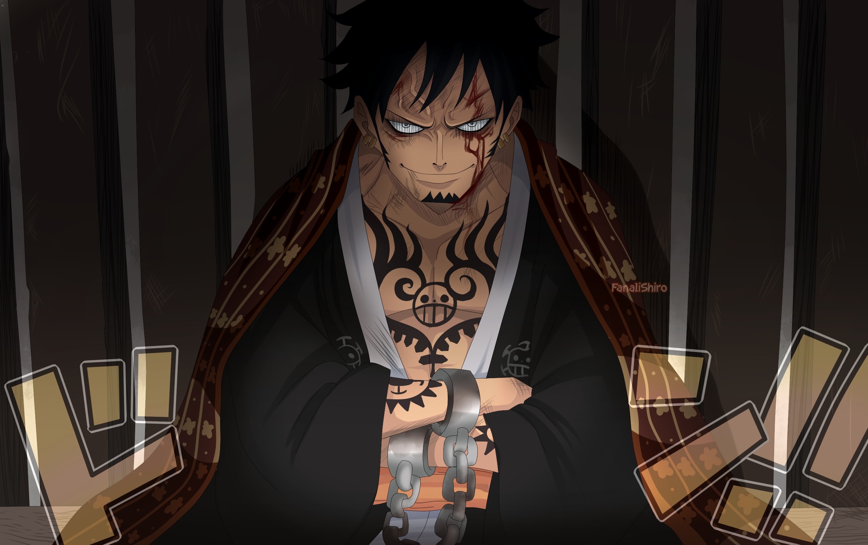 3840x Trafalgar Law From One Piece 3840x Resolution Wallpaper Hd Anime 4k Wallpapers Images Photos And Background Wallpapers Den