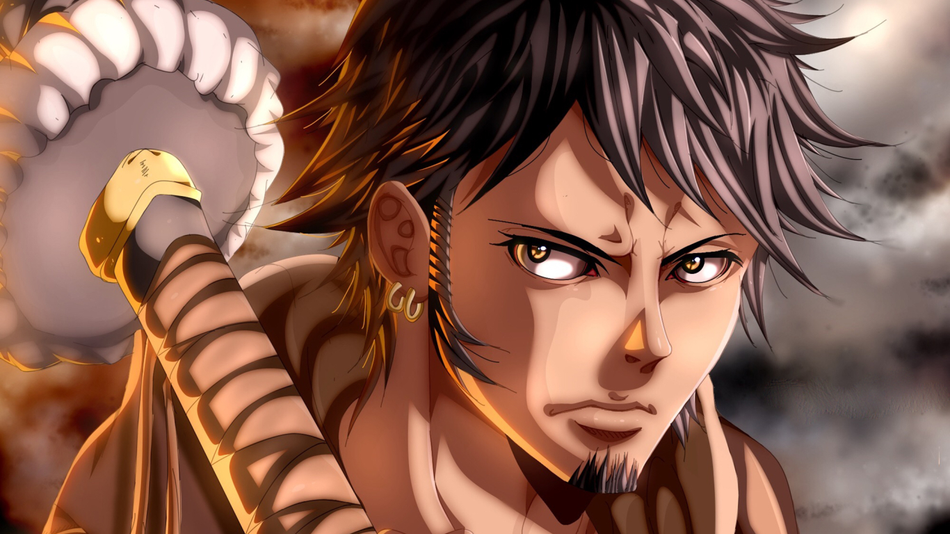 1366x768 Trafalgar Law One Piece Anime 1366x768 Resolution Wallpaper Hd Anime 4k Wallpapers Images Photos And Background