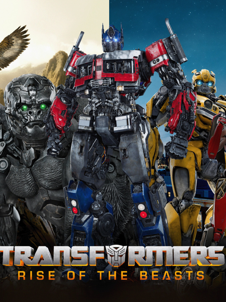 768x1024 Transformers Rise of the Beasts Movie Poster 2023 768x1024 ...