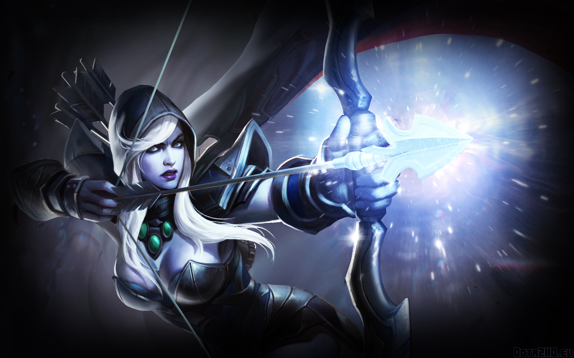 traxex, dota 2, drow ranger Wallpaper, HD Games 4K Wallpapers, Images,  Photos and Background - Wallpapers Den