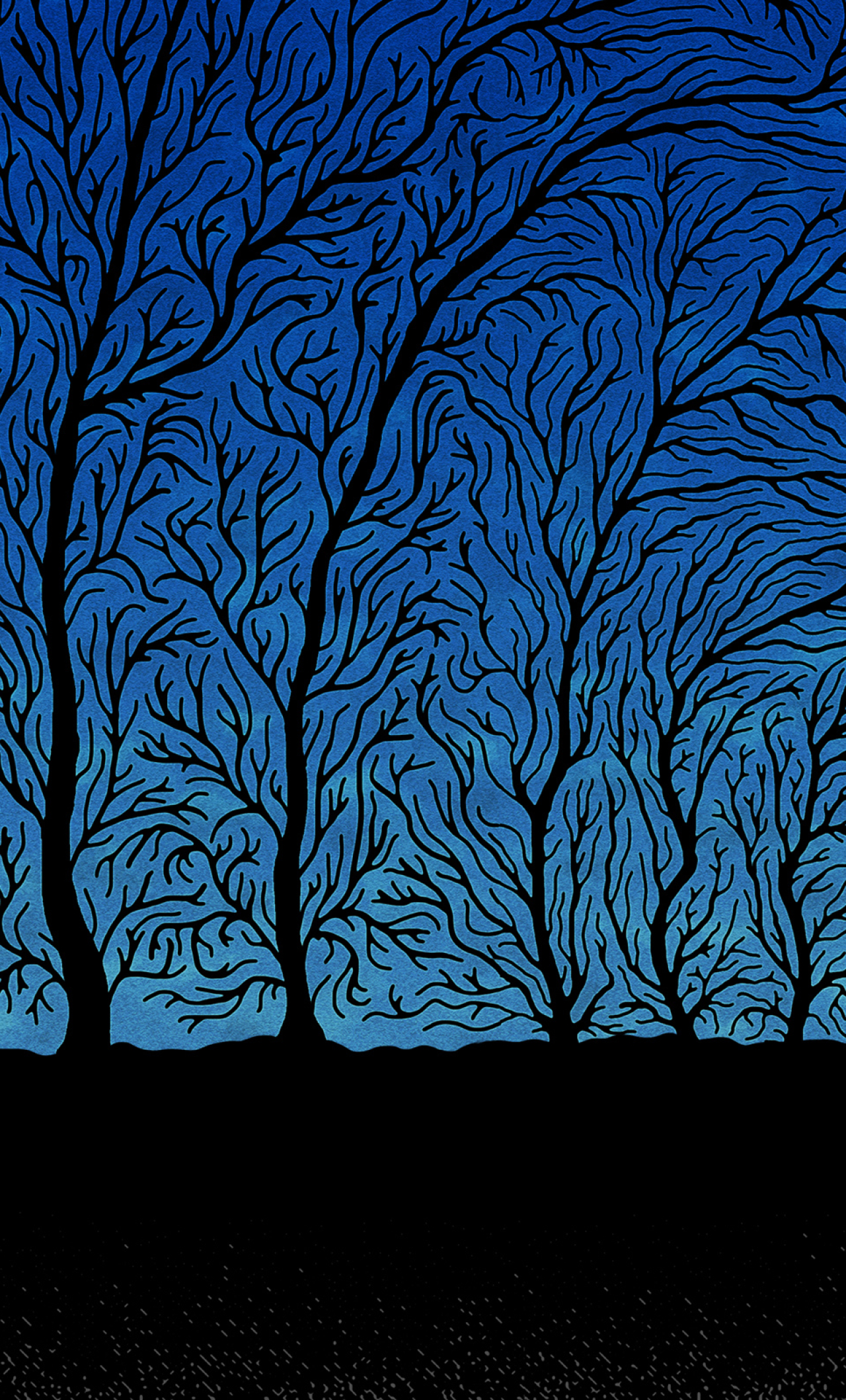 Черно синяя картина. Синее дерево. Синее дерево фон. Абстрактный лес. Лес абстракция.