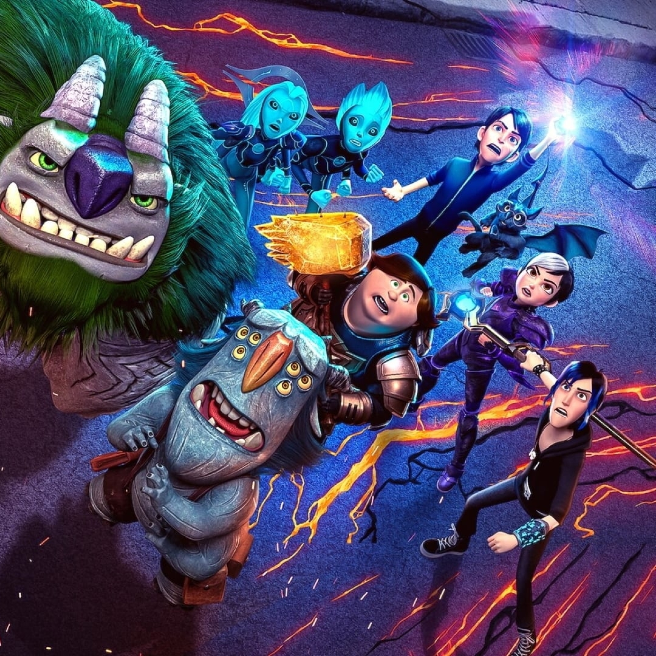 2932x2932 Trollhunters Netflix 5k Ipad Pro Retina Display HD 4k Wallpapers  Images Backgrounds Photos and Pictures