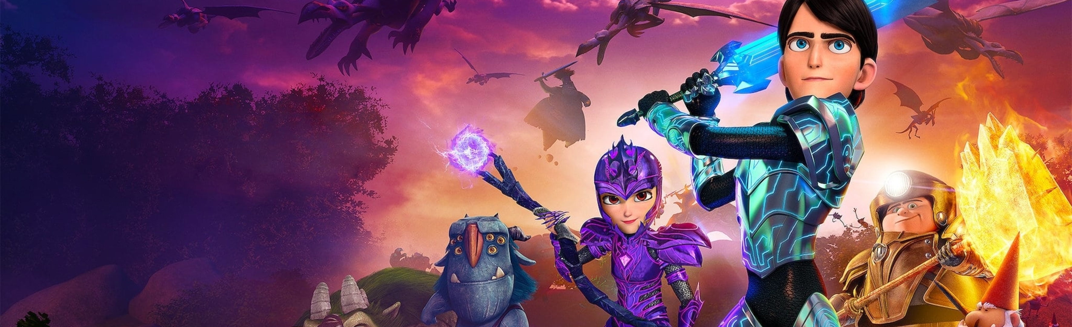 3540x1080 Resolution Trollhunters Rise of the Titans 3540x1080 ...