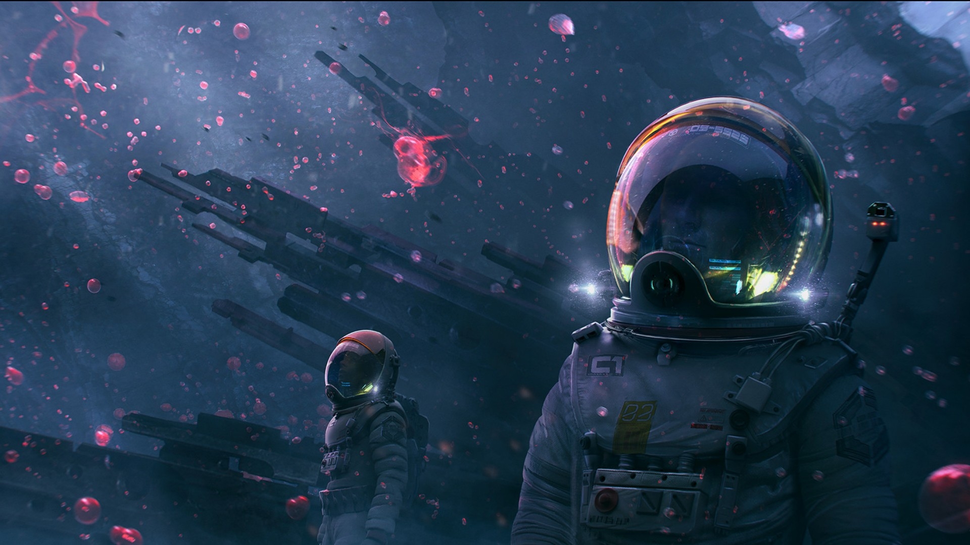 3840x216001945 Two Astronaut In Unknown Planet 3840x216001945