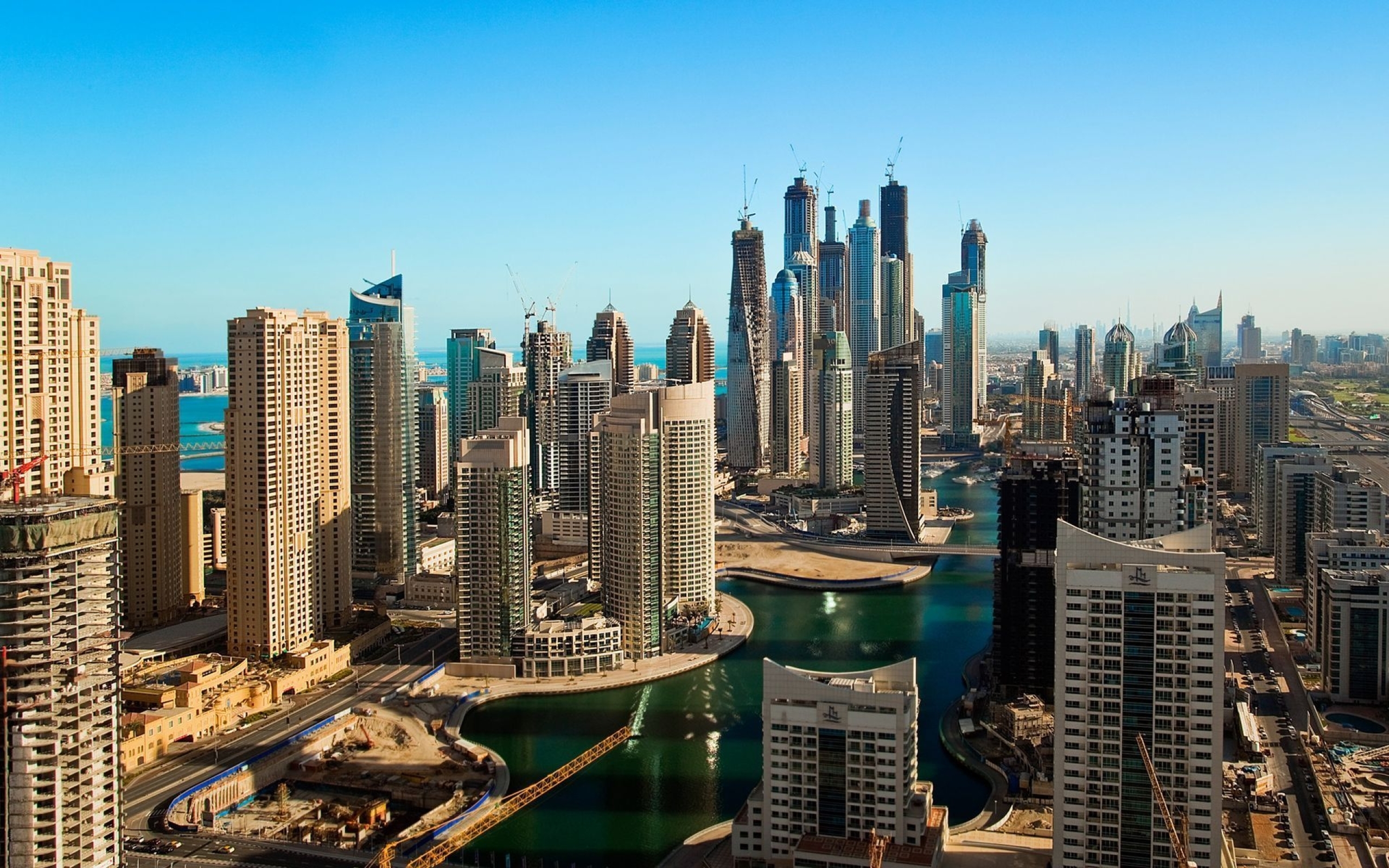 Самые классные города. Стройка Дубай Марины. Небоскребы Дубая. Башня Бурдж Халифа.