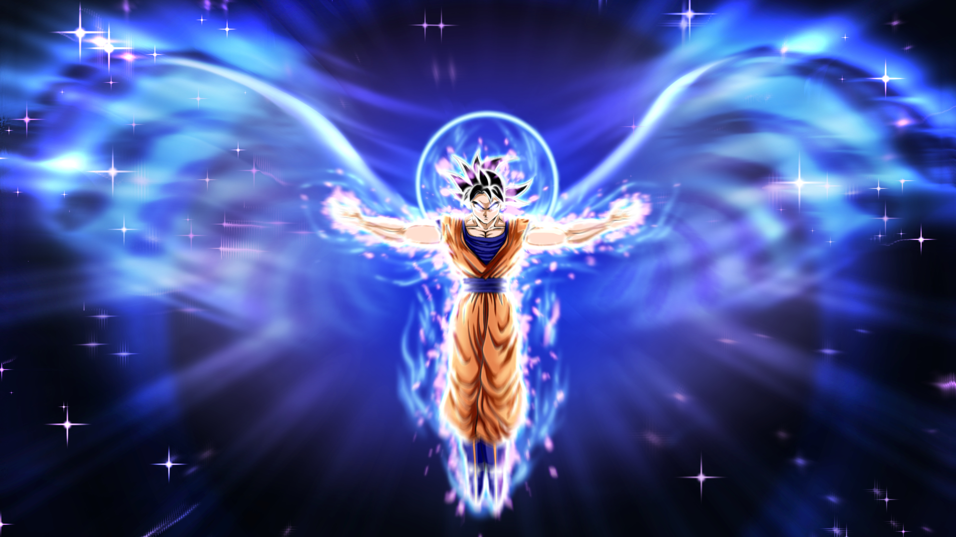 3840x2160 Ultra Instinct Dragon Ball Goku 4K Wallpaper, HD Anime 4K