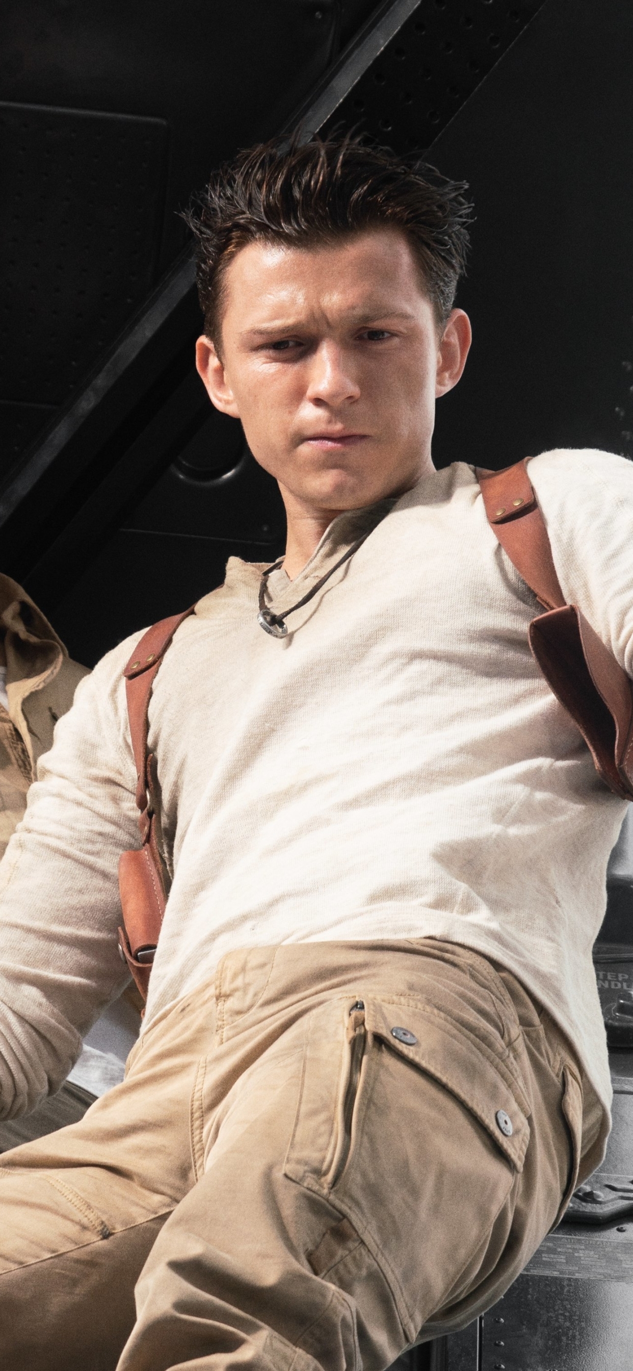 1242x2688 Resolution Uncharted 4k Tom Holland as Nathan Drake Iphone XS