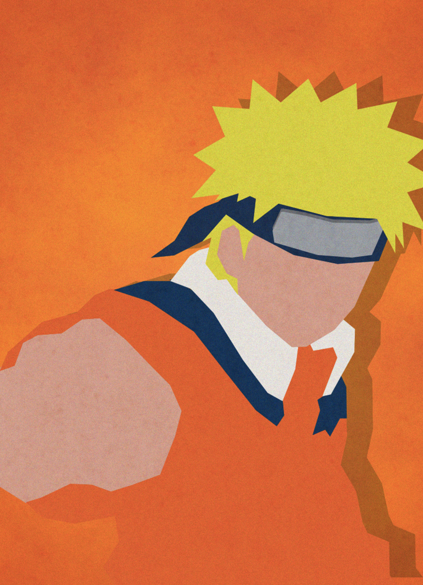 Uzumaki Naruto Shippuuden Minimalism 4k Wallpaper 4k 