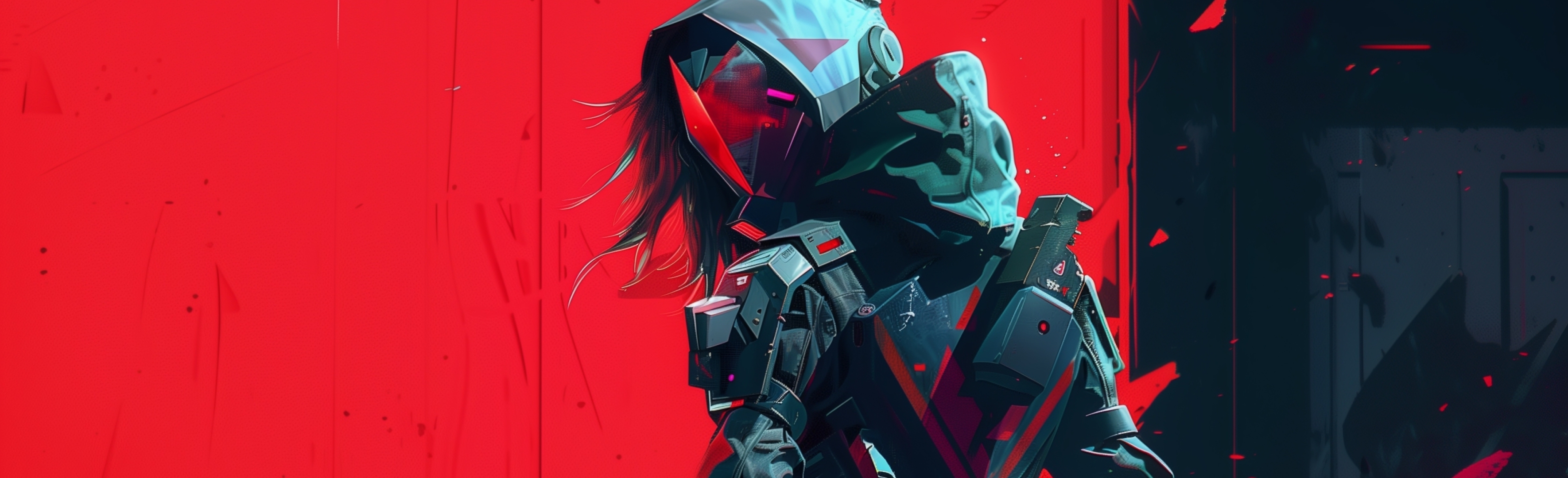 3540x1080 Resolution Valorant Cyberpunk Character 3540x1080 Resolution