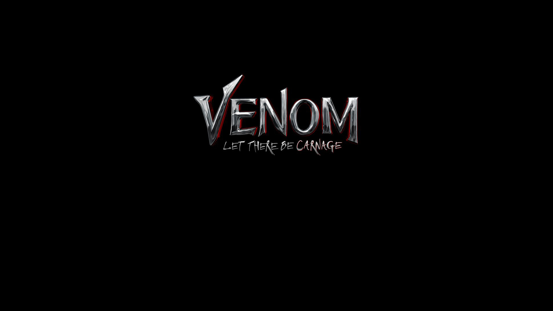 3840x2160201945 Venom 2 Let There Be Carnage Logo 3840x2160201945