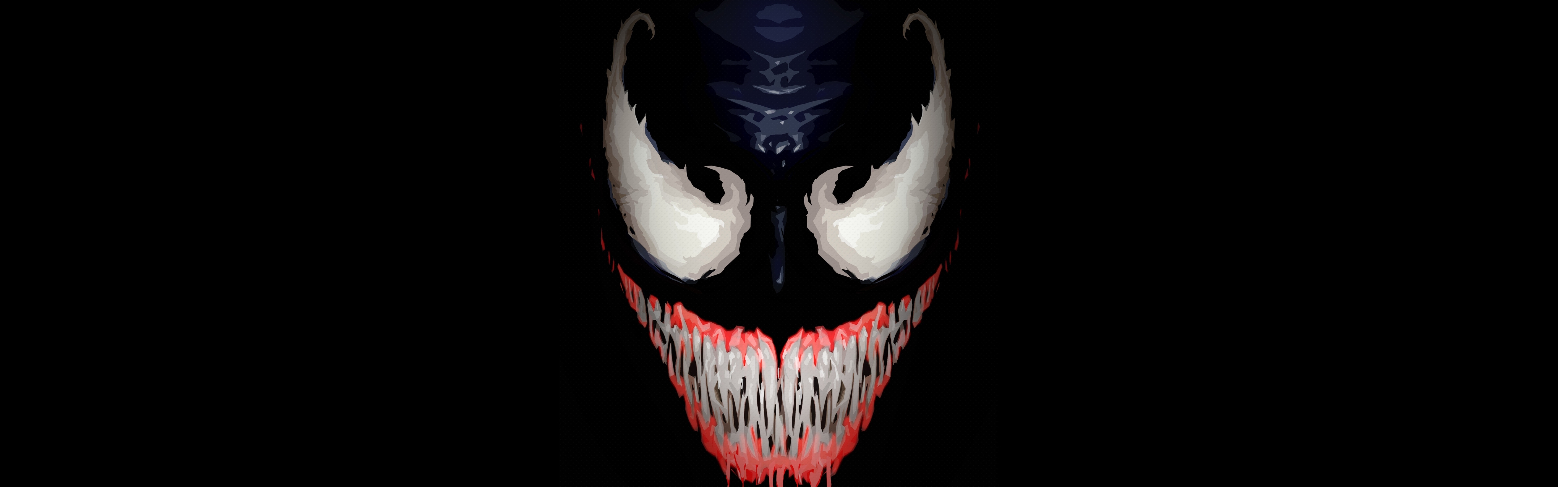 5120x1600 Resolution Venom Artwork Minimal 5120x1600 Resolution ...