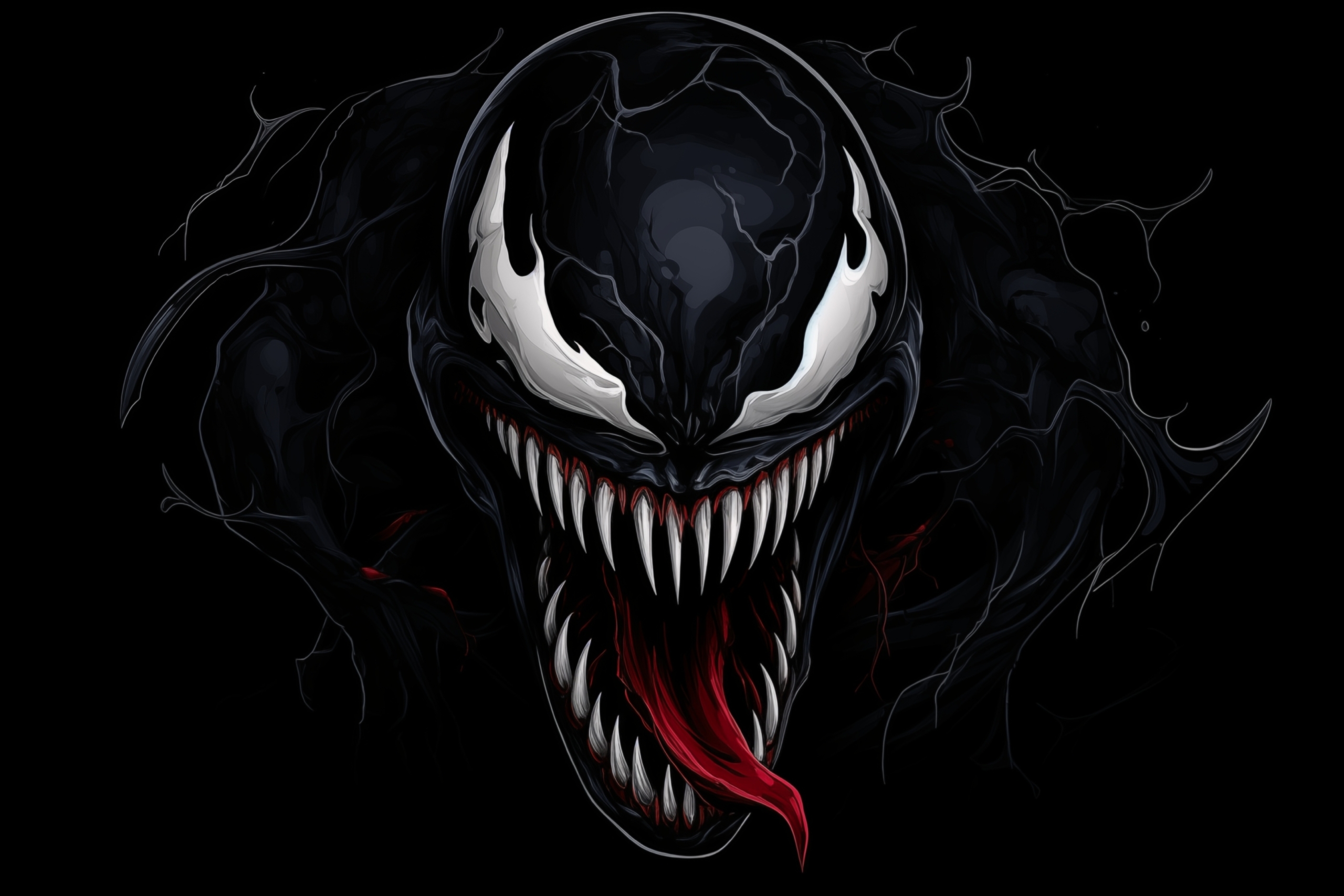 2560x1707 Resolution Venom Marvel Comic 4K Art 2560x1707 Resolution ...