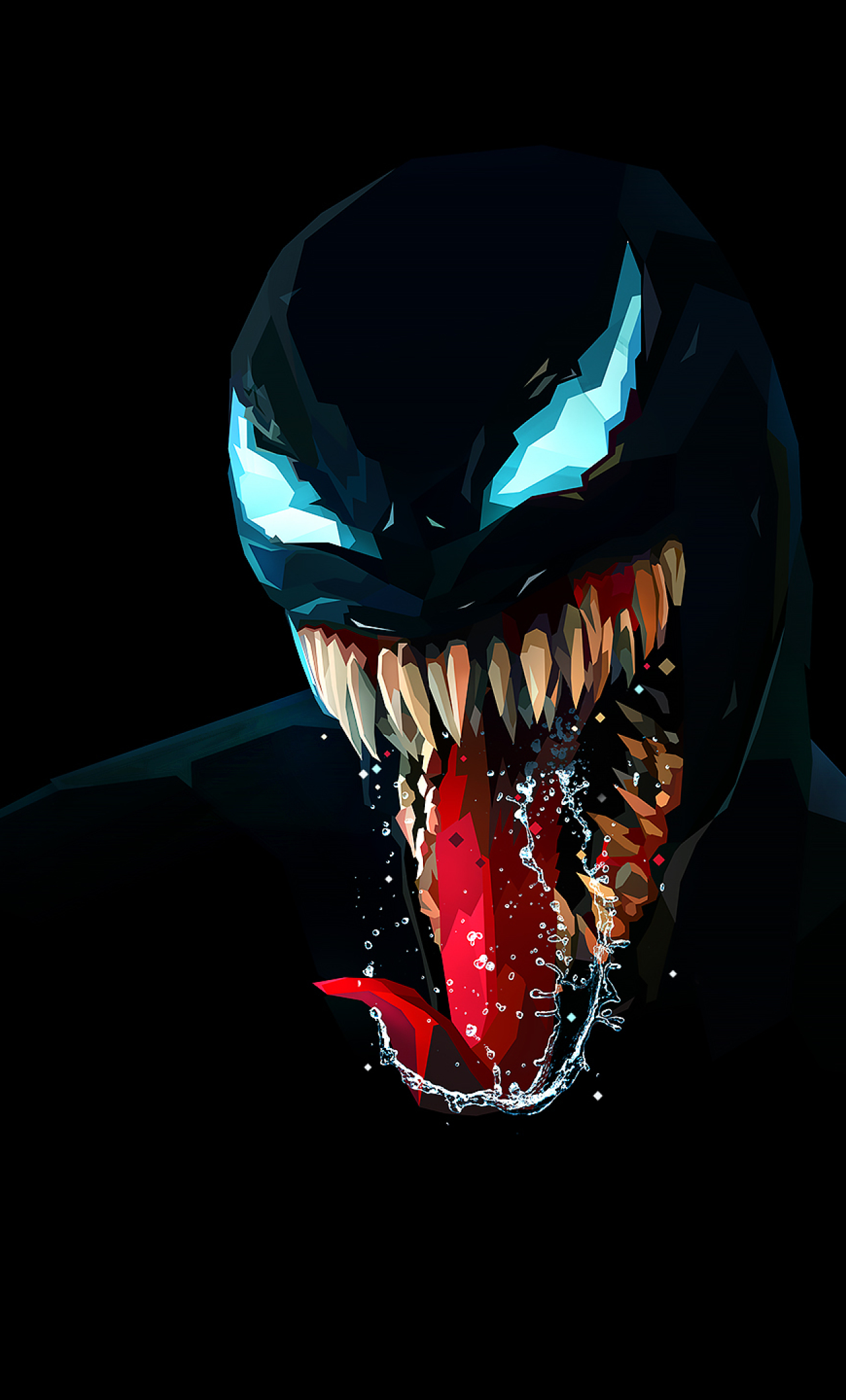 Download Venom  Minimal Artwork 1680x1050 Resolution Full 