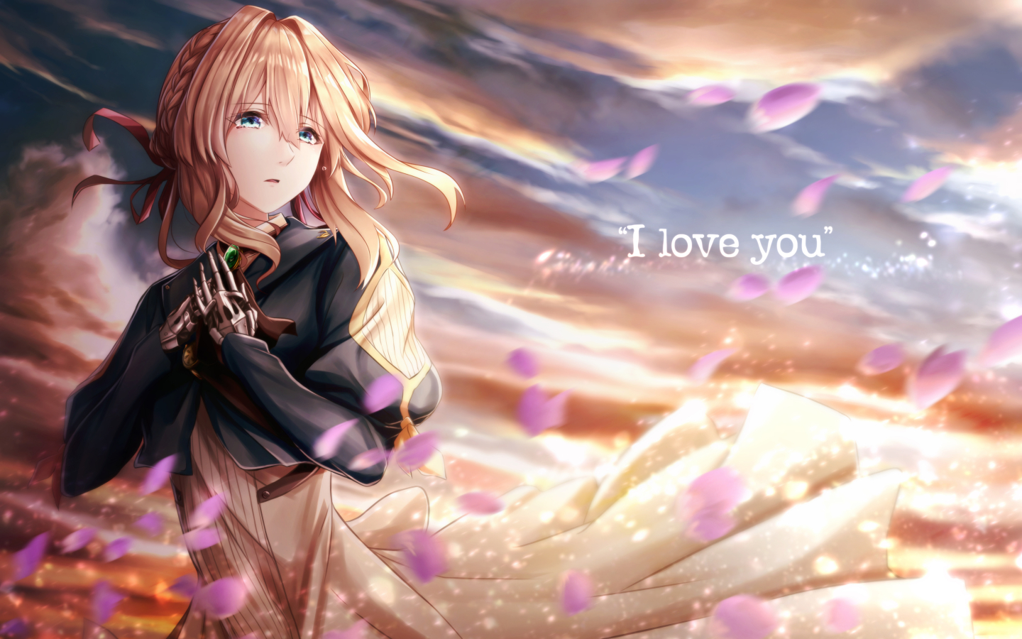 1440x900 Violet Evergarden Anime Girl 1440x900 Wallpaper Hd Anime 4k Wallpapers Images Photos And Background Wallpapers Den
