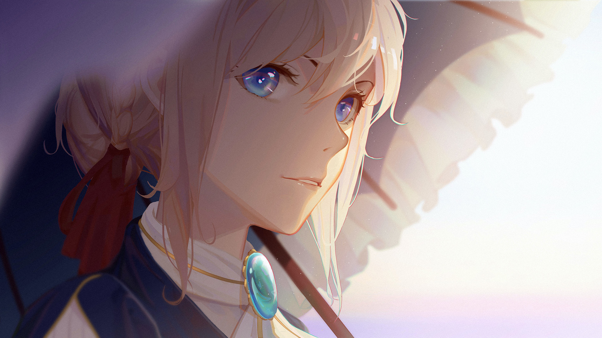 Violet Evergarden Blue Eyes Wallpaper, HD Anime 4K Wallpapers, Images,  Photos and Background - Wallpapers Den