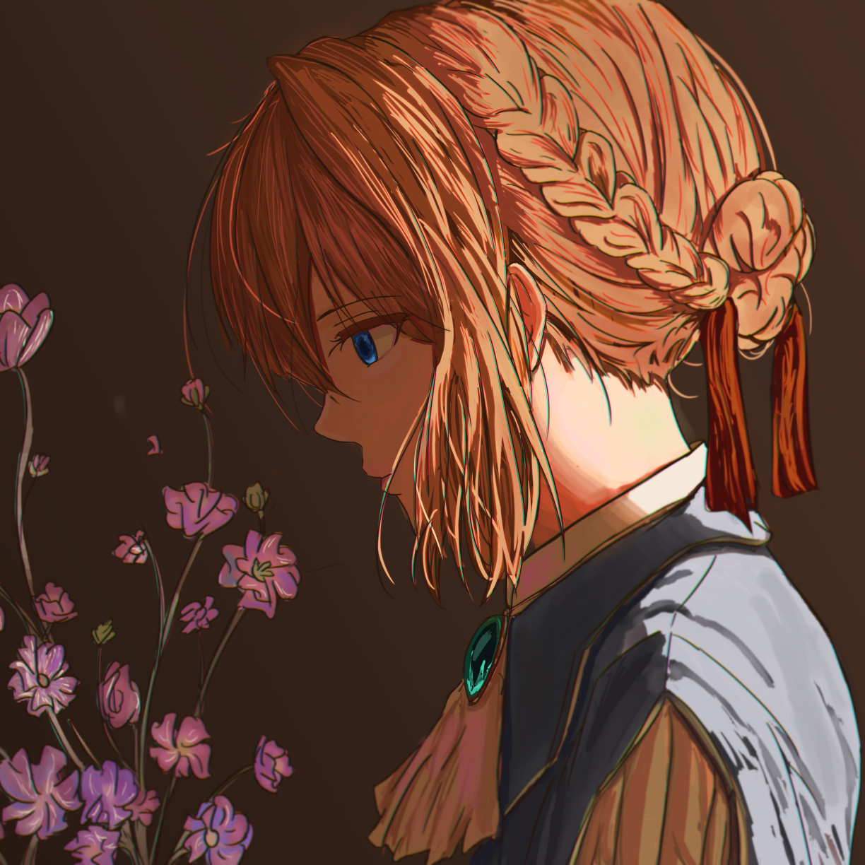 download free violet evergarden drawing