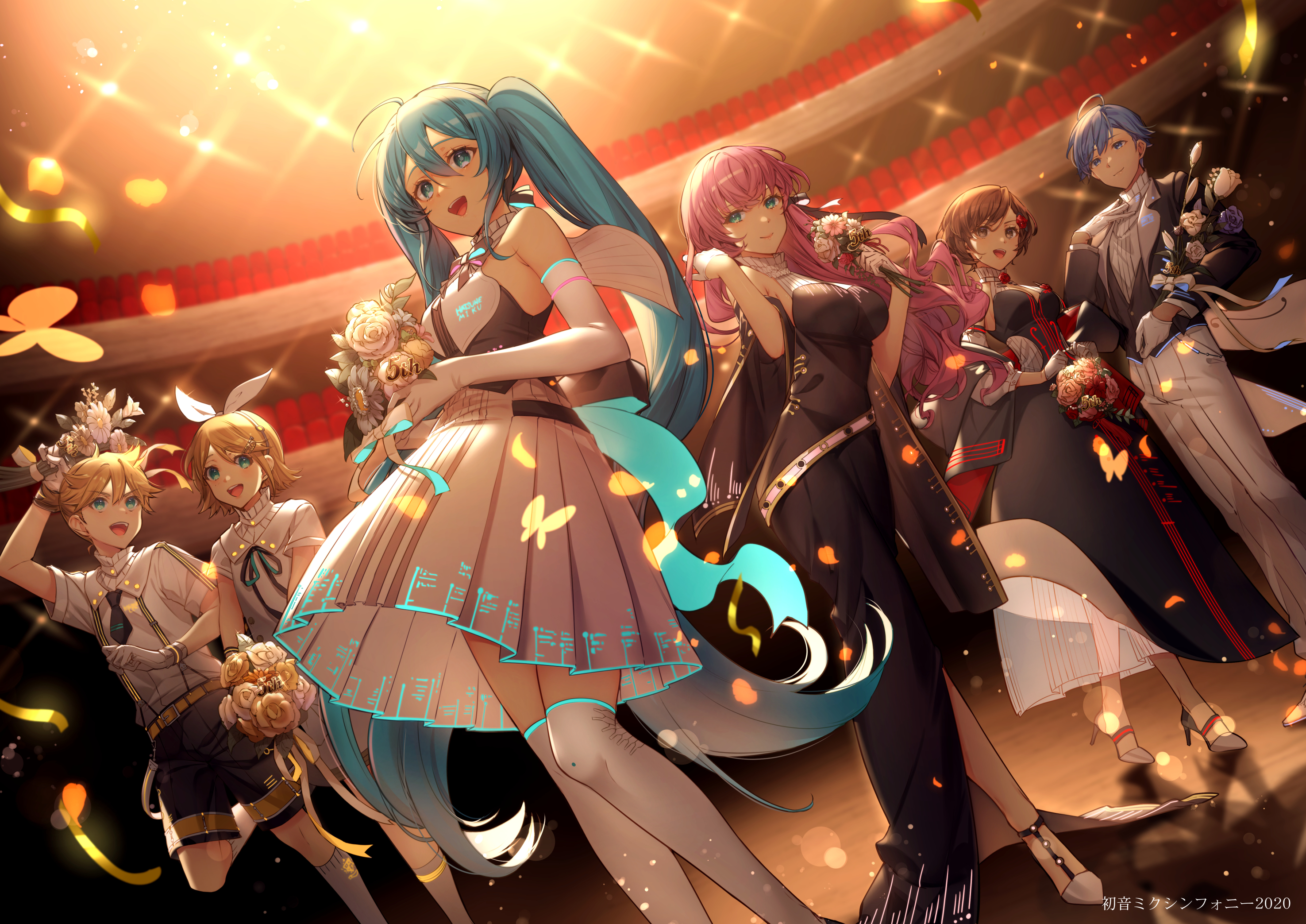 7x1544 Vocaloid Girl Group 7x1544 Resolution Wallpaper Hd Anime 4k Wallpapers Images Photos And Background Wallpapers Den