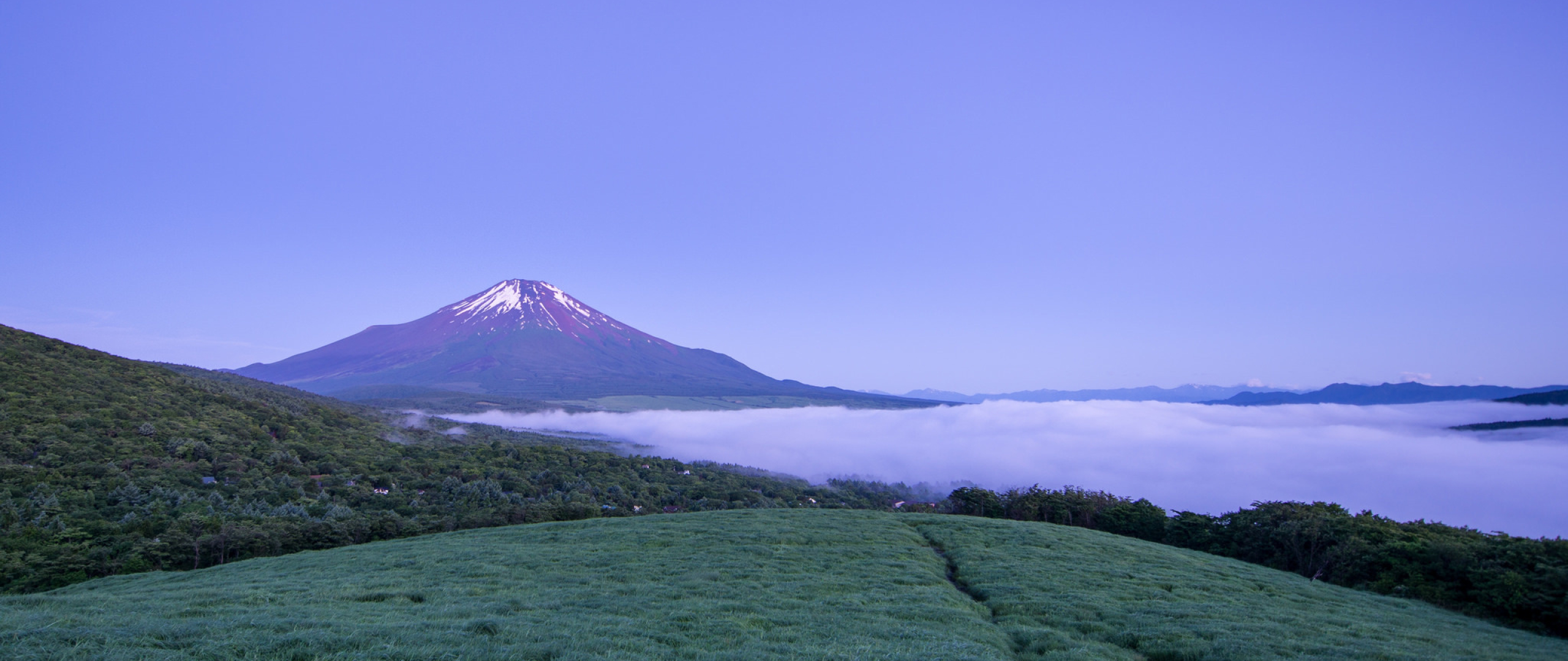 2560x1080 Resolution volcano, honshu, mist 2560x1080 Resolution