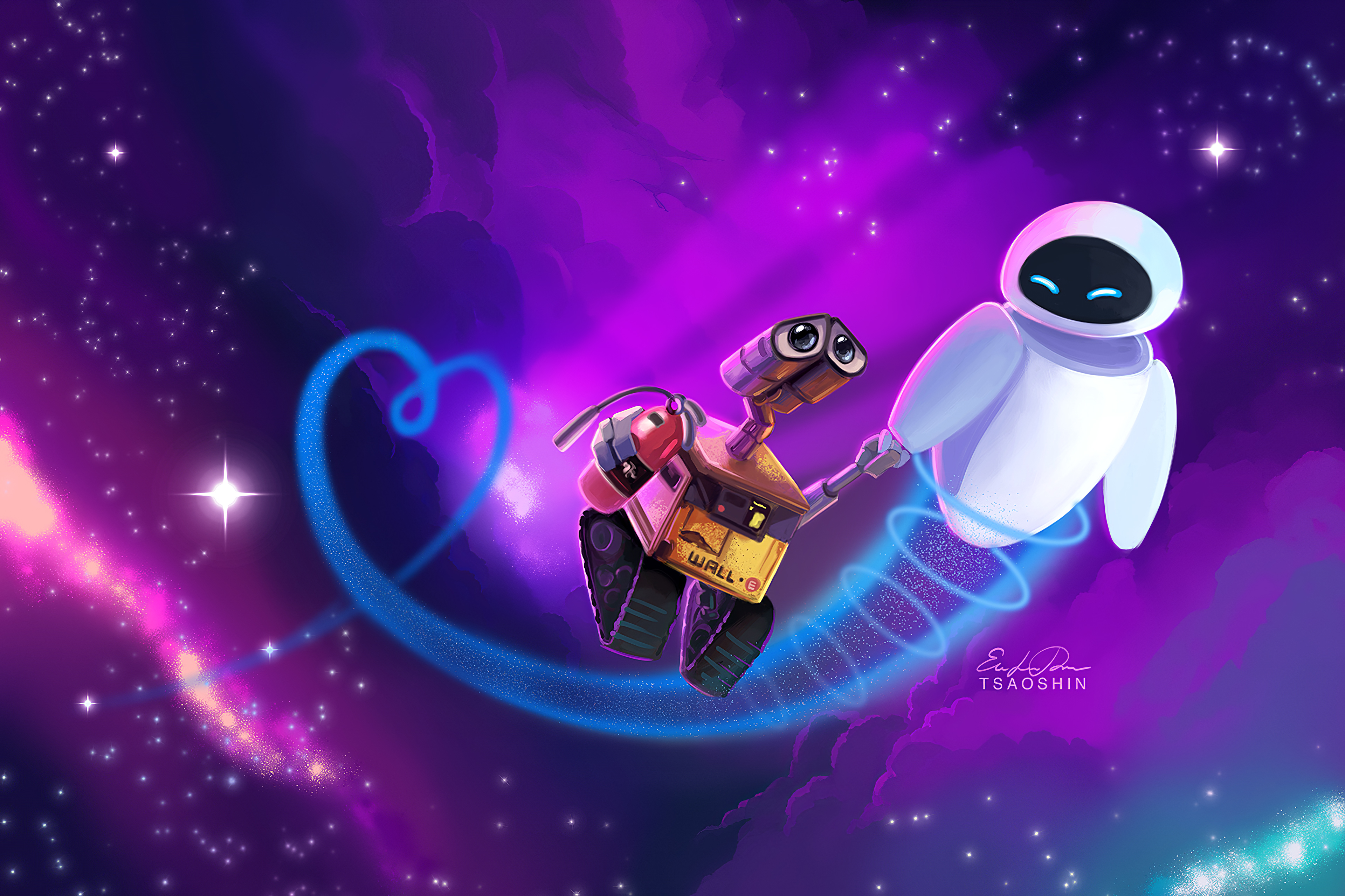 Wall E and Eve Wallpaper, HD Movies 4K Wallpapers, Images, Photos and  Background - Wallpapers Den