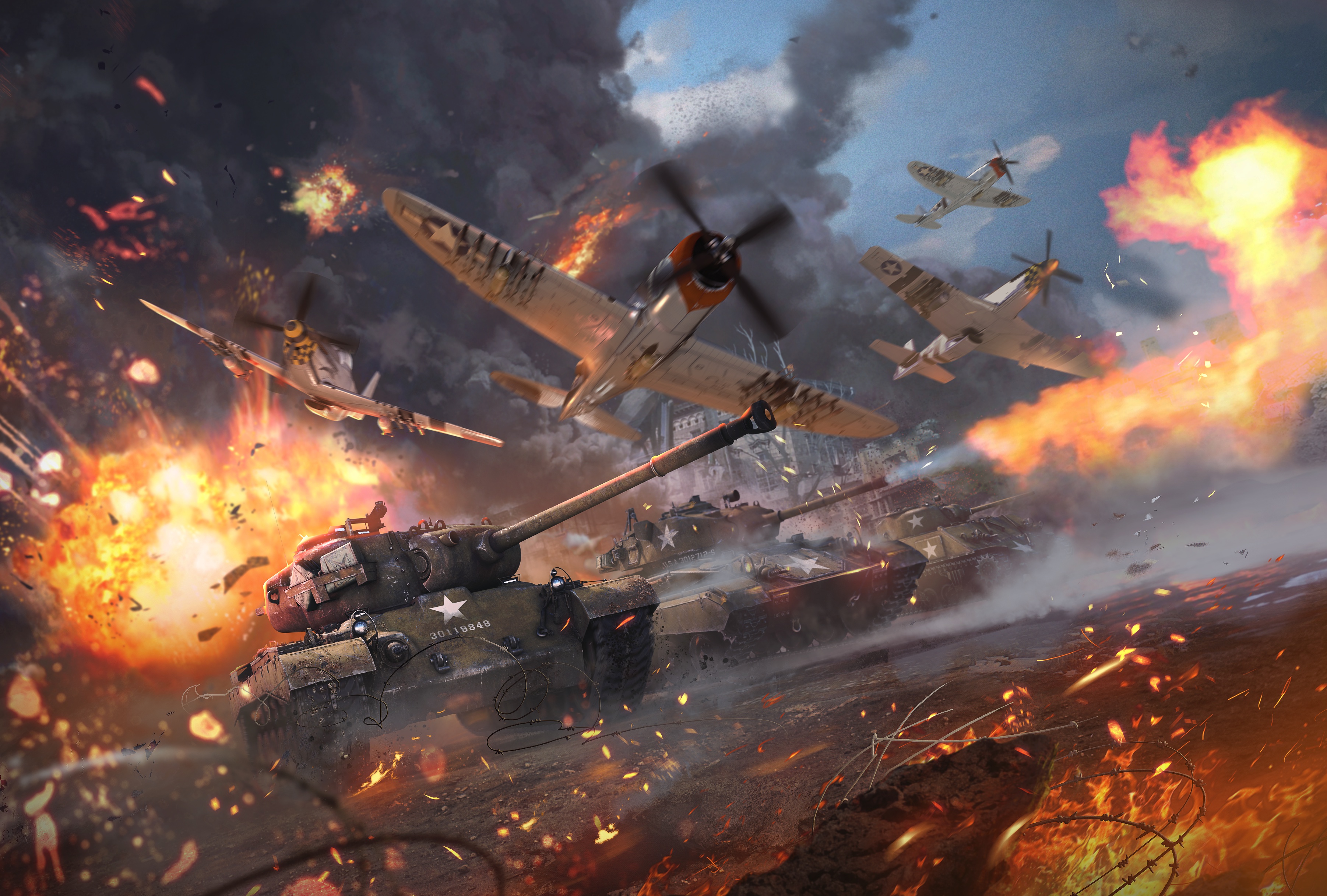 War Thunder Video Game Wallpaper