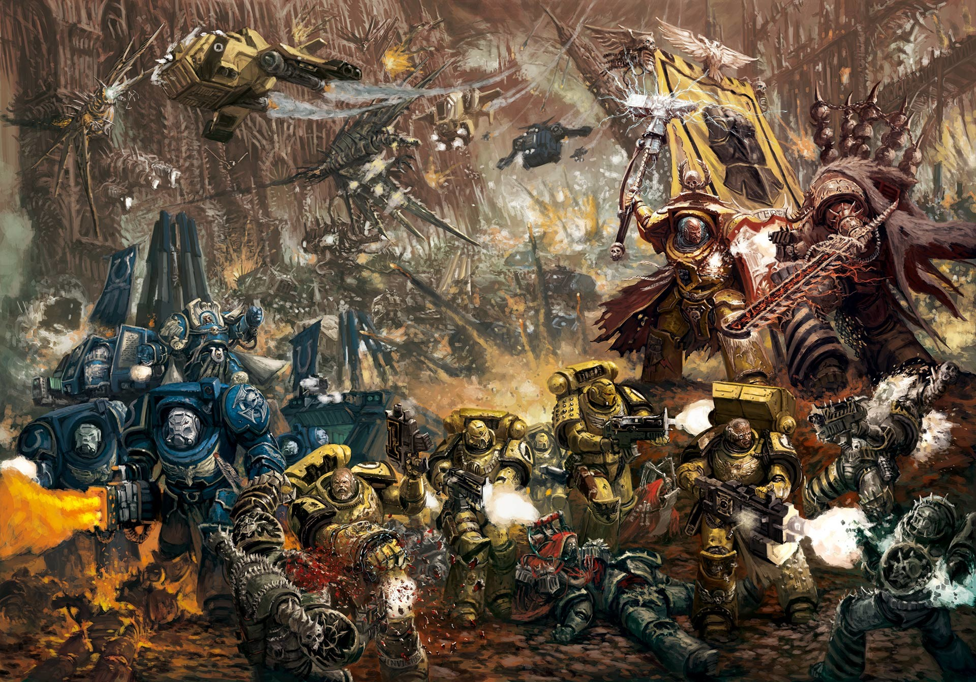 Warhammer 40k Warrior Battle HD wallpaper  Peakpx