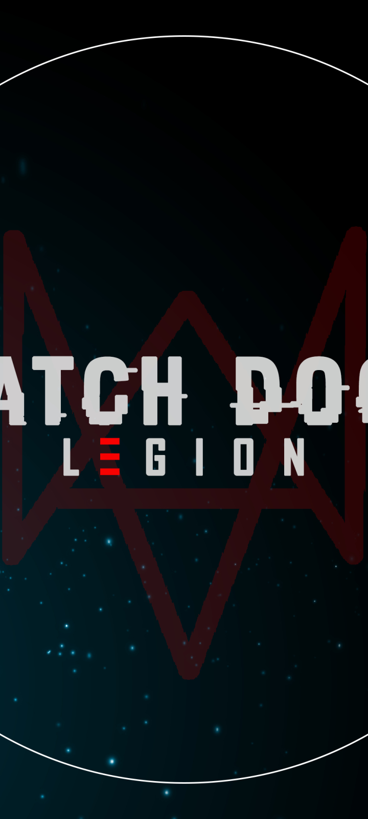 720x1600 Watch Dogs Legion Logo 720x1600 Resolution Wallpaper