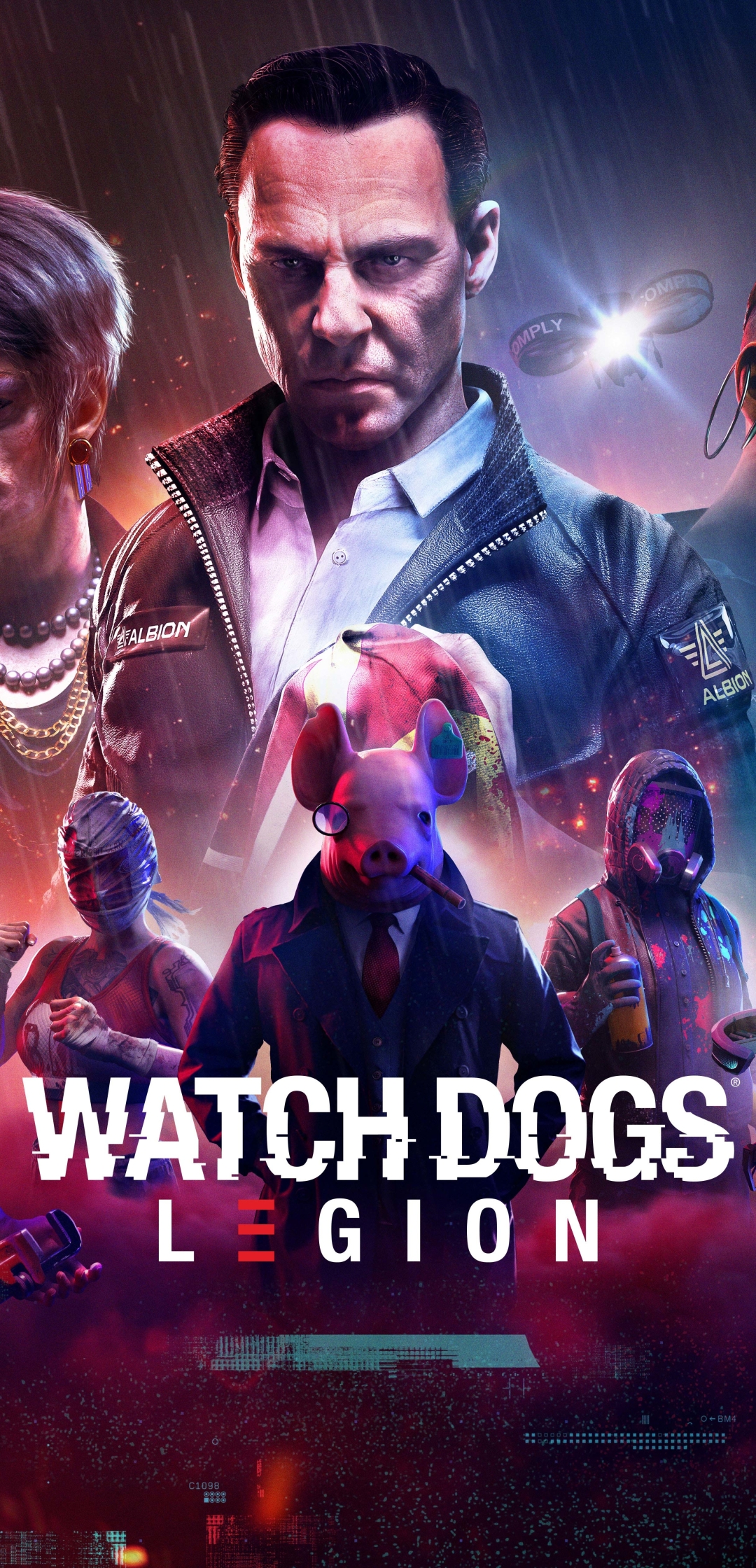 1080x2240 Watch Dogs Legion Poster 8K 1080x2240 Resolution Wallpaper
