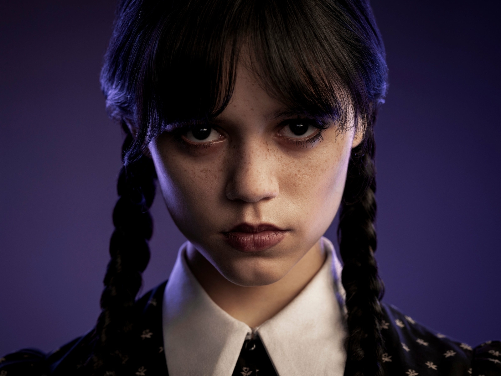 1600x1200 Wednesday Jenna Ortega Netflix 1600x1200 Resolution Wallpaper 