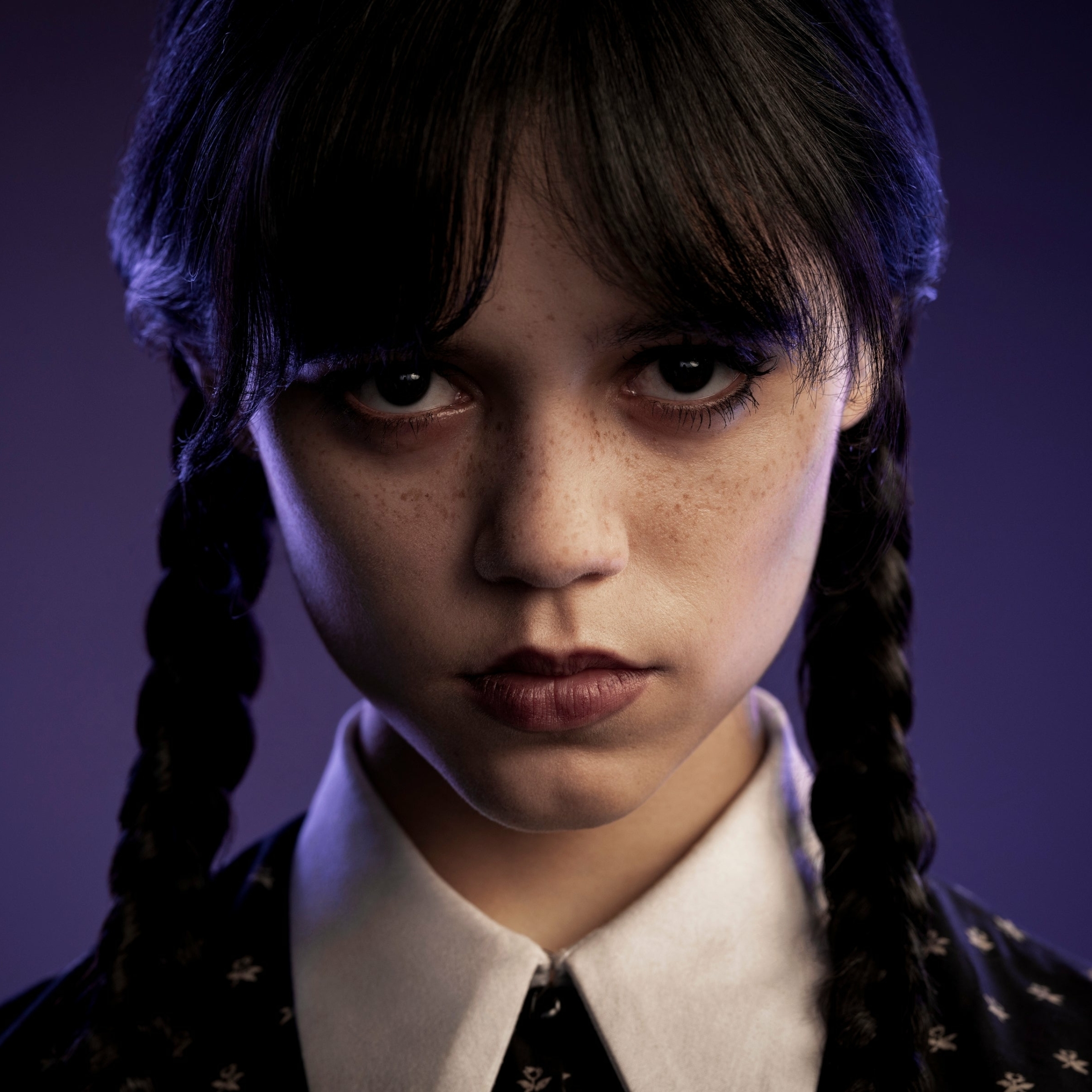 2248x2248 Wednesday Jenna Ortega Netflix 2248x2248 Resolution Wallpaper 