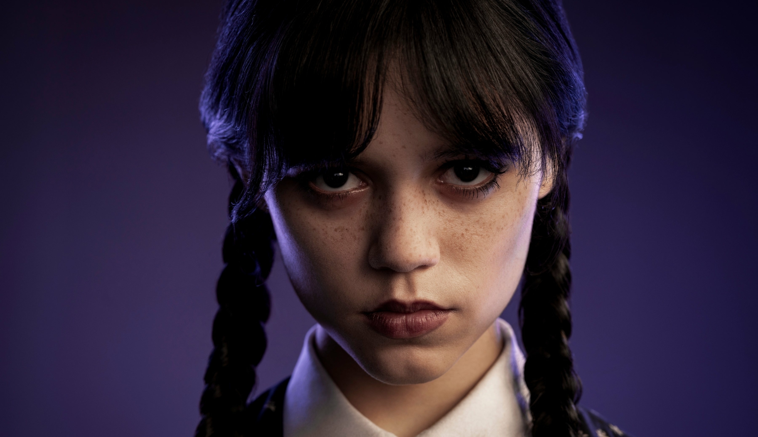2560x1476 Wednesday Jenna Ortega Netflix 2560x1476 Resolution Wallpaper 
