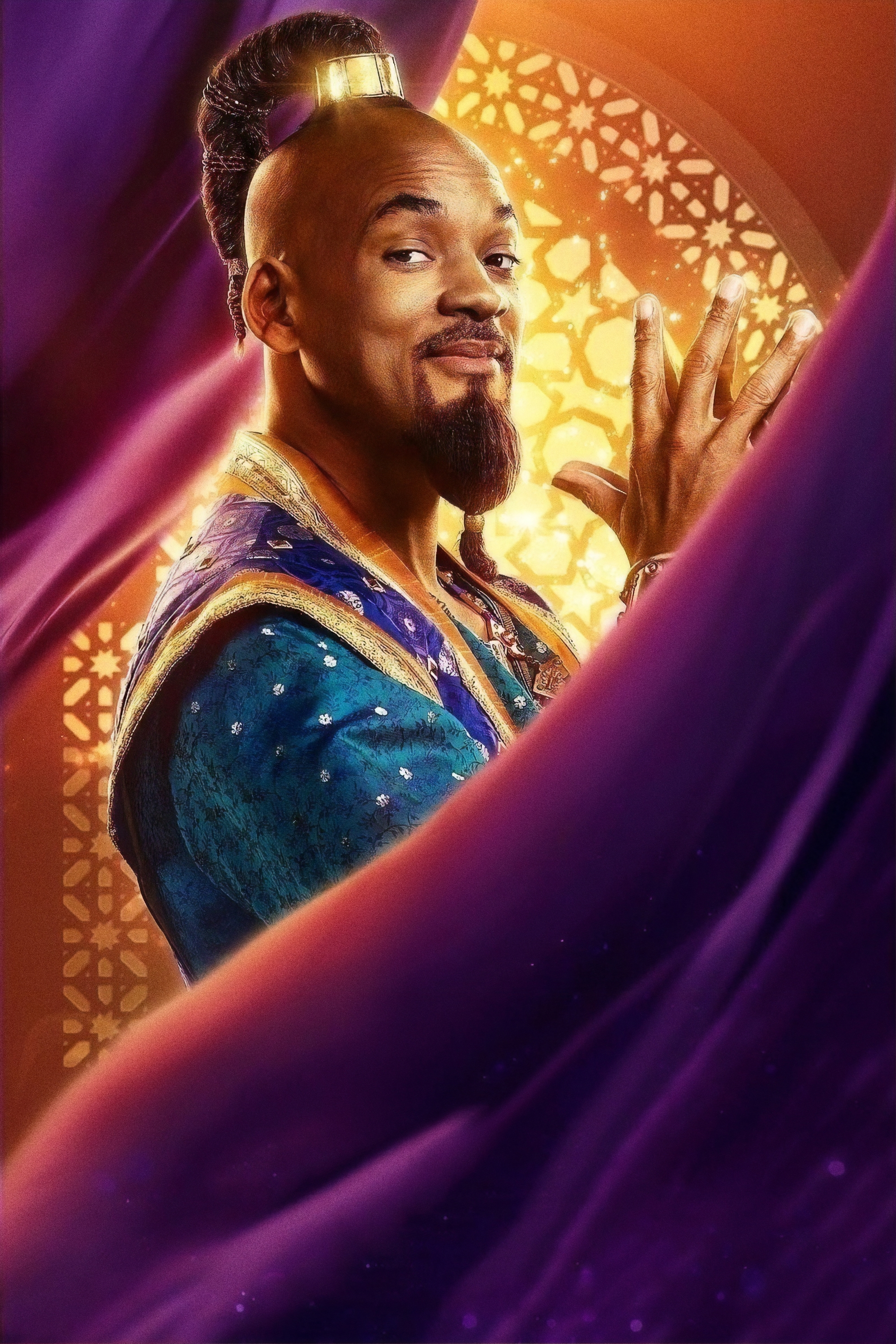 Will Smith As Genie In Aladdin Movie Wallpaper Hd Movies 4k Wallpapers Images Photos And 7858