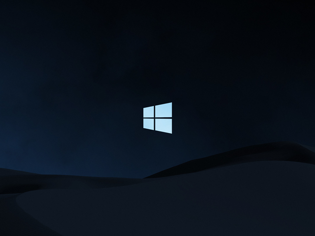 1024x768 Windows 10 Clean Dark 1024x768 Resolution Background Hd Brands 4k Wallpapers Images Photos And Background