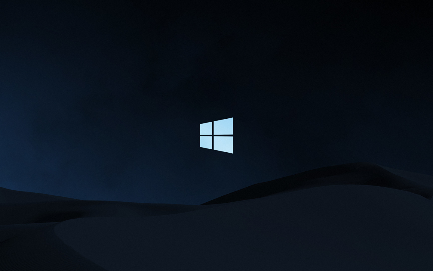 1440x900 Windows 10 Clean Dark 1440x900 Background Hd Brands 4k