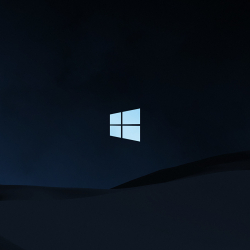 250x250 Windows 10 Clean Dark 250x250 Resolution Background, HD Brands ...