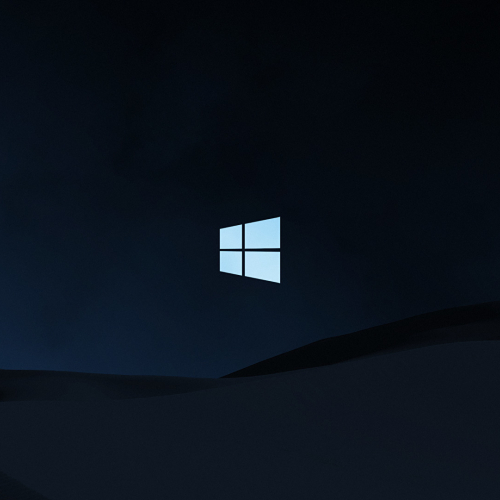 500x500 Resolution Windows 10 Clean Dark 500x500 Resolution Background ...