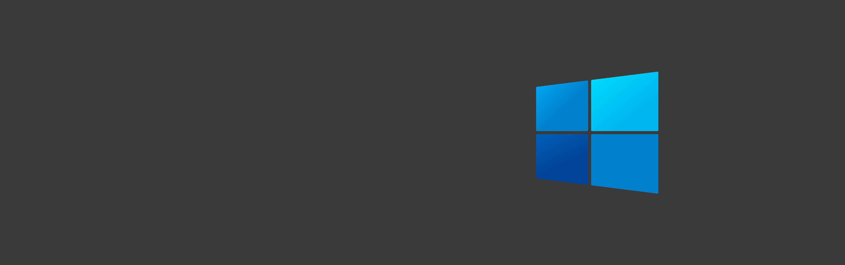 3440x1080 Windows 10 Dark Logo Minimal 3440x1080 Resolution Wallpaper ...