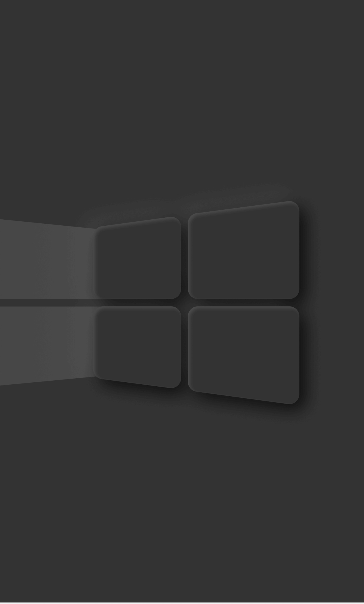 1280x2120 Windows 10 Dark Mode Logo Iphone 6 Plus Wallpaper Hd Hi Tech