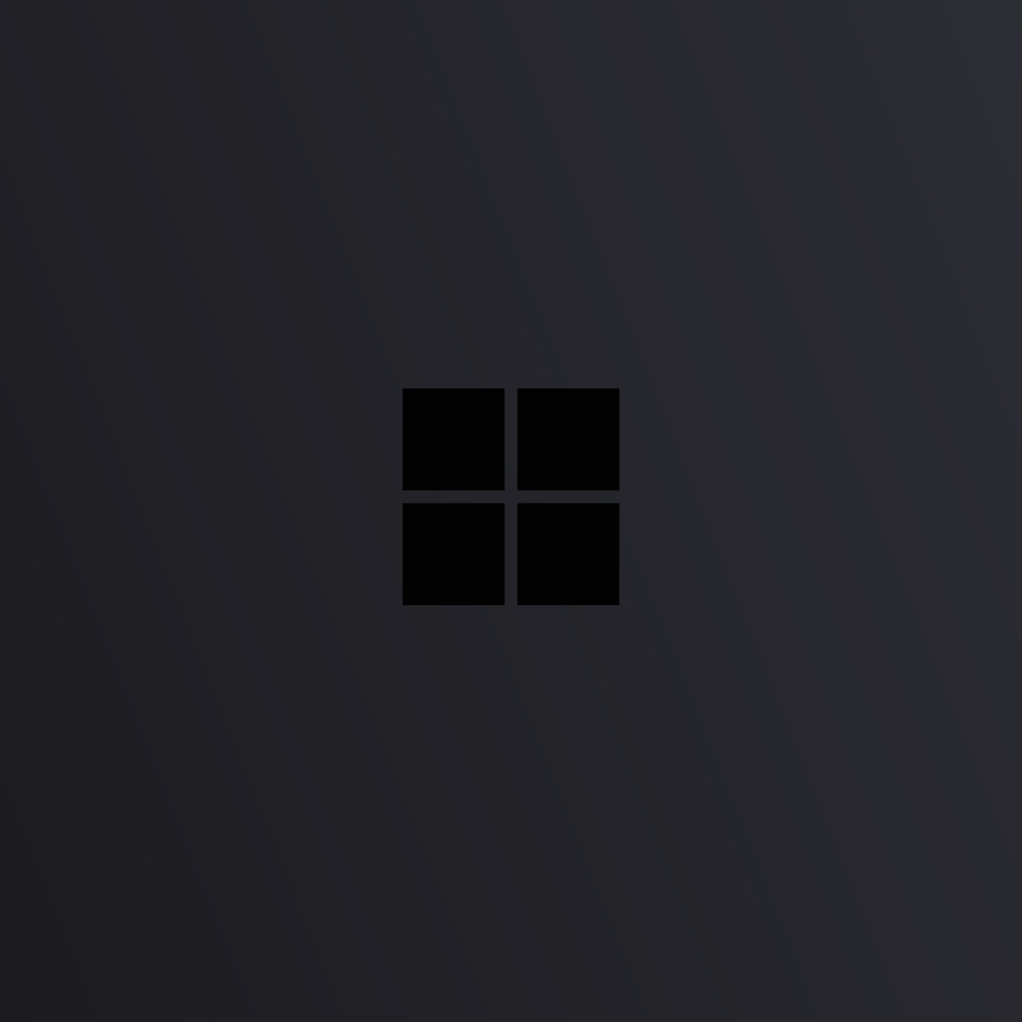 1440x1440 Windows 10 Logo Minimal Dark 1440x1440 Resolution Wallpaper 