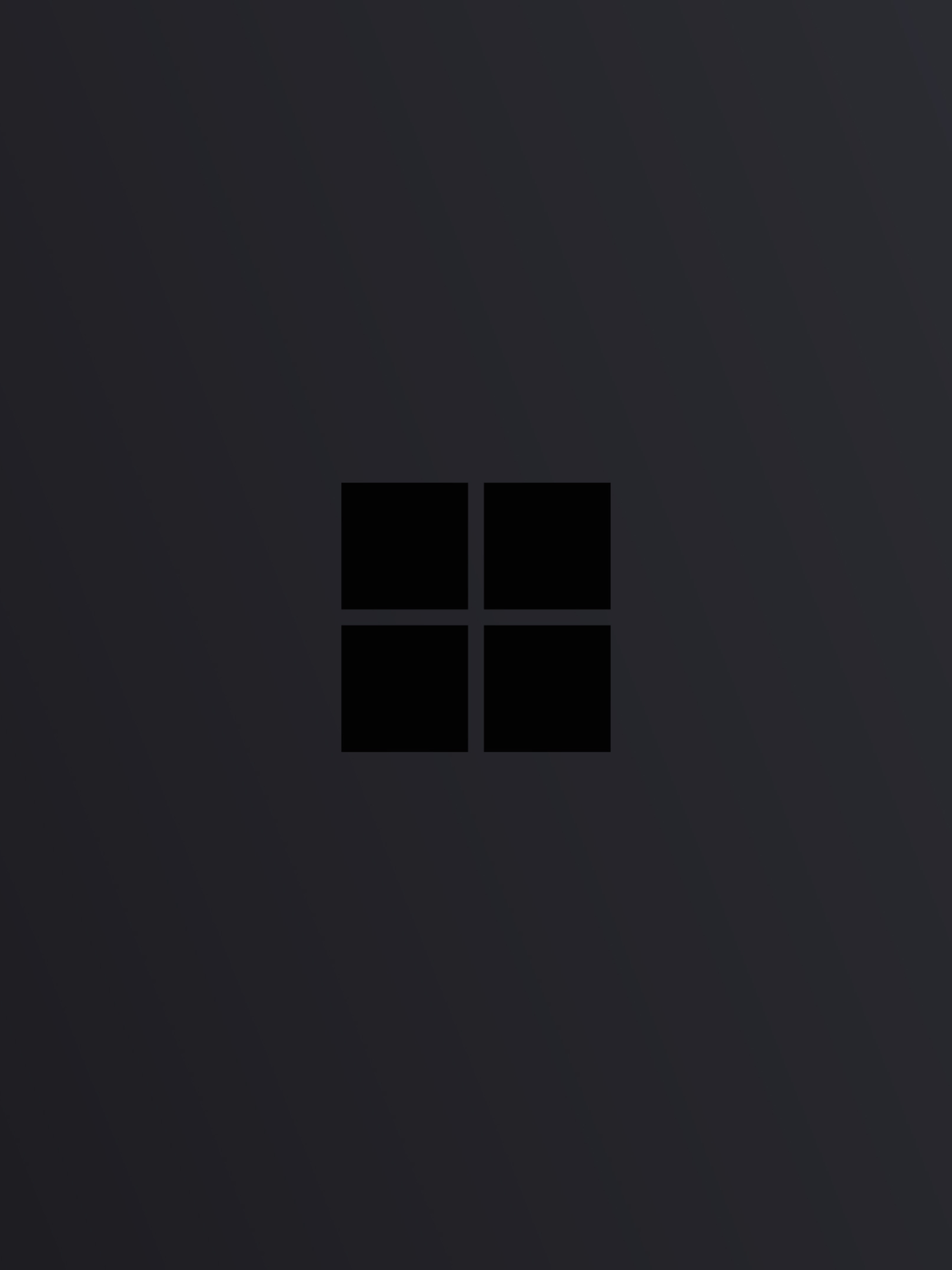 2048x2732 Windows 10 Logo Minimal Dark 2048x2732 Resolution Wallpaper