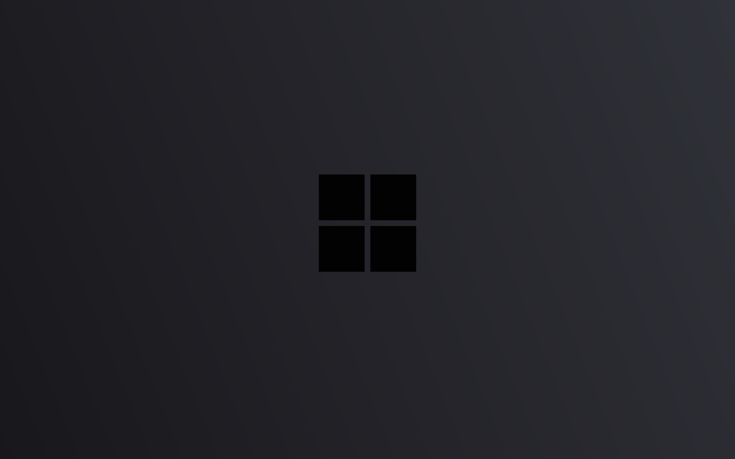 2560x1600 Windows 10 Logo Minimal Dark 2560x1600 Resolution Wallpaper