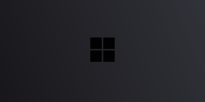 400x200 Windows 10 Logo Minimal Dark 400x200 Resolution Wallpaper, HD ...