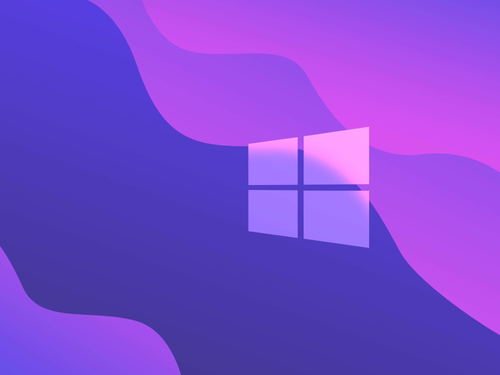 1024x768 Windows 10 Purple Gradient 1024x768 Resolution Wallpaper Hd