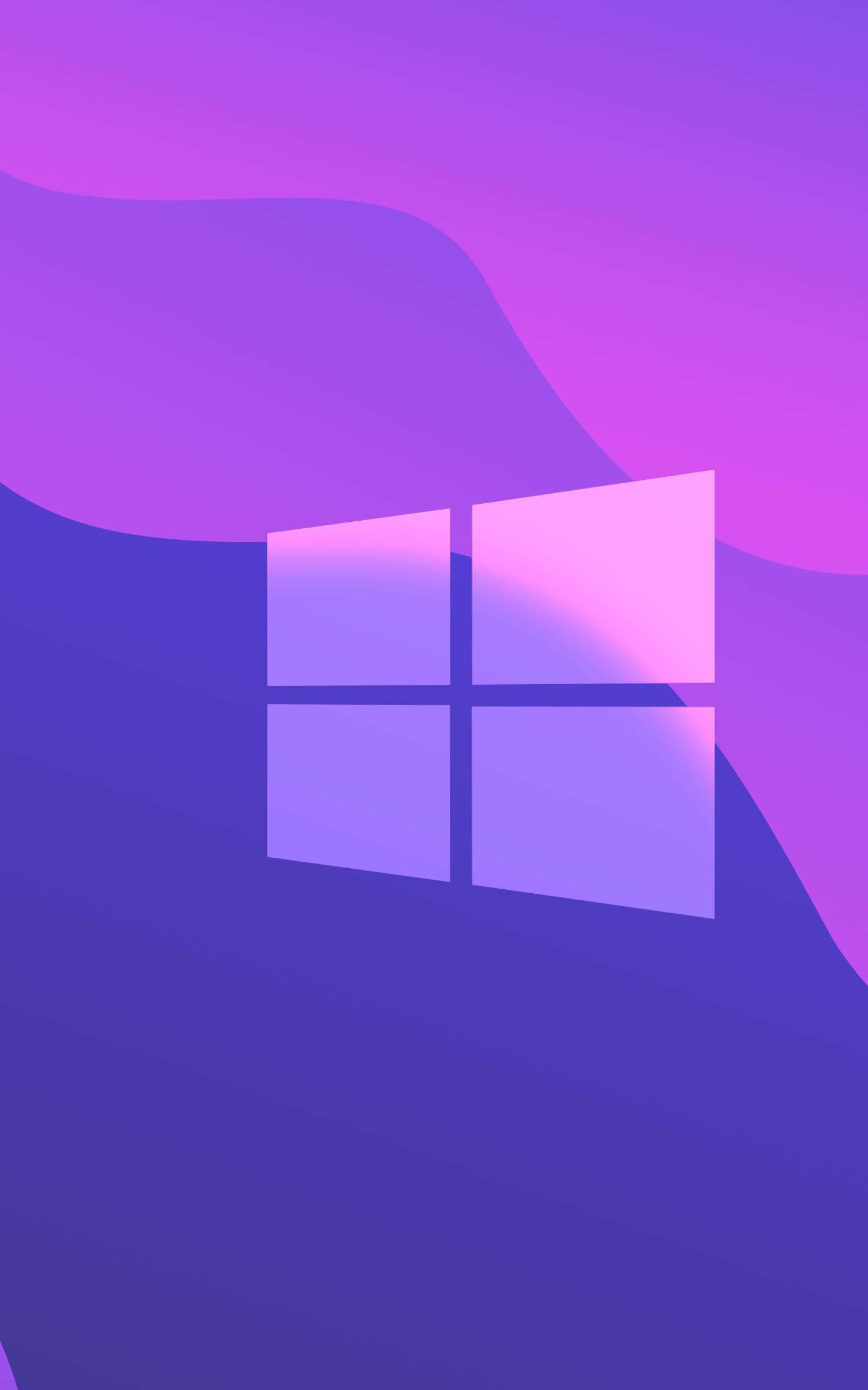 1600x2560 Resolution Windows 10 Purple Gradient 1600x2560 Resolution