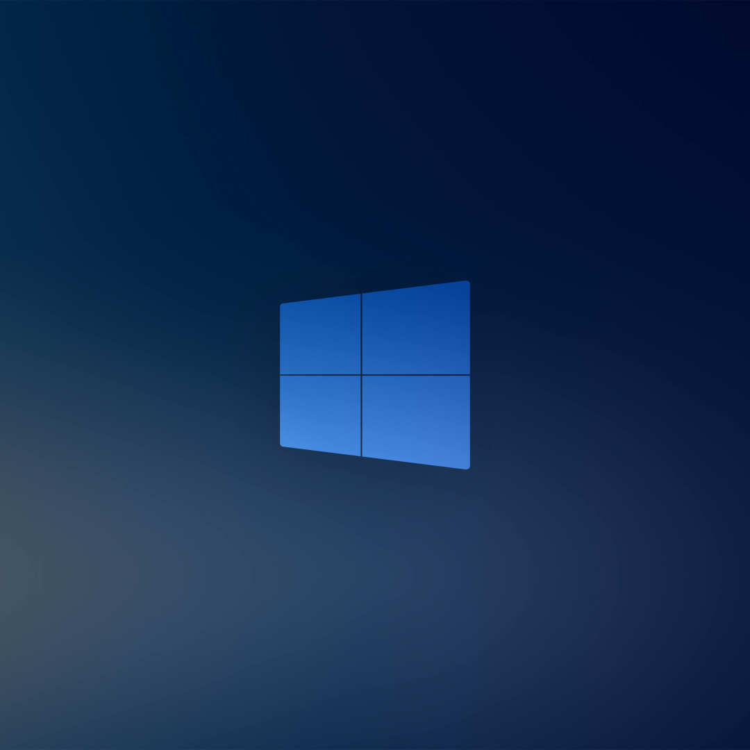 1080x1080 Resolution Windows 10X Blue Logo 1080x1080 Resolution ...