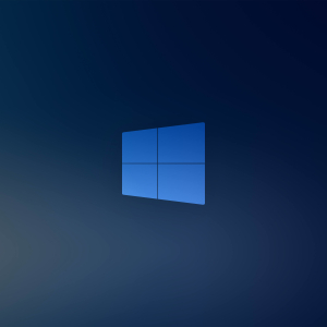 300x300 Resolution Windows 10X Blue Logo 300x300 Resolution Wallpaper ...
