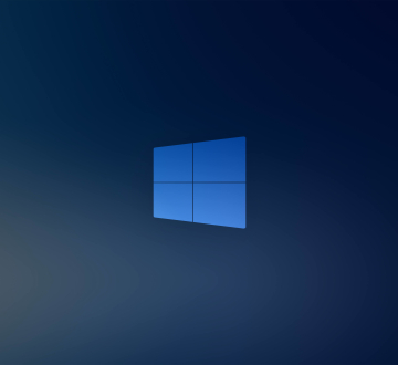 360x330 Windows 10X Blue Logo 360x330 Resolution Wallpaper, HD Hi-Tech ...