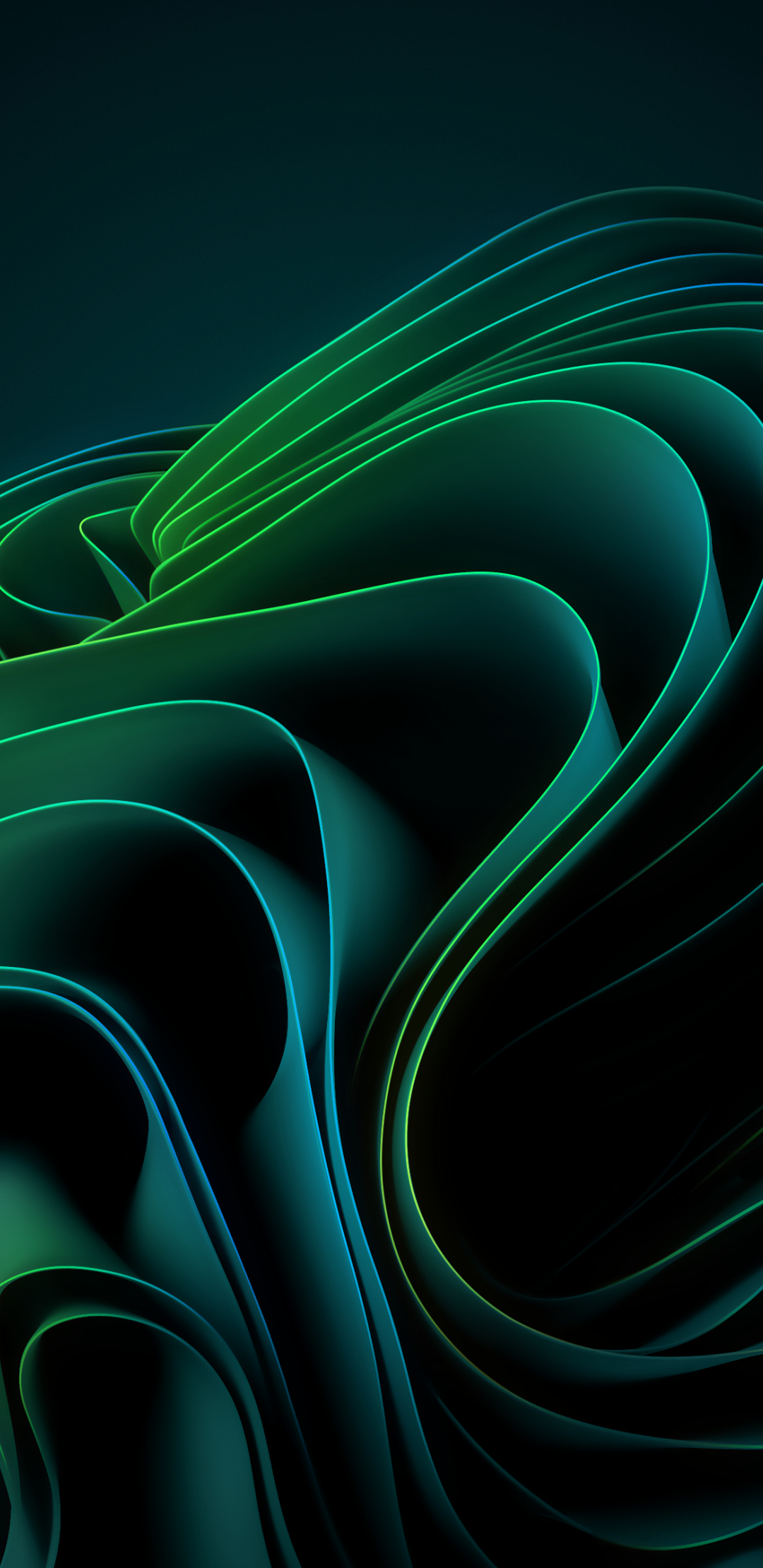 1080x2220 Windows 11 4k Green Glow 1080x2220 Resolution Wallpaper, HD ...