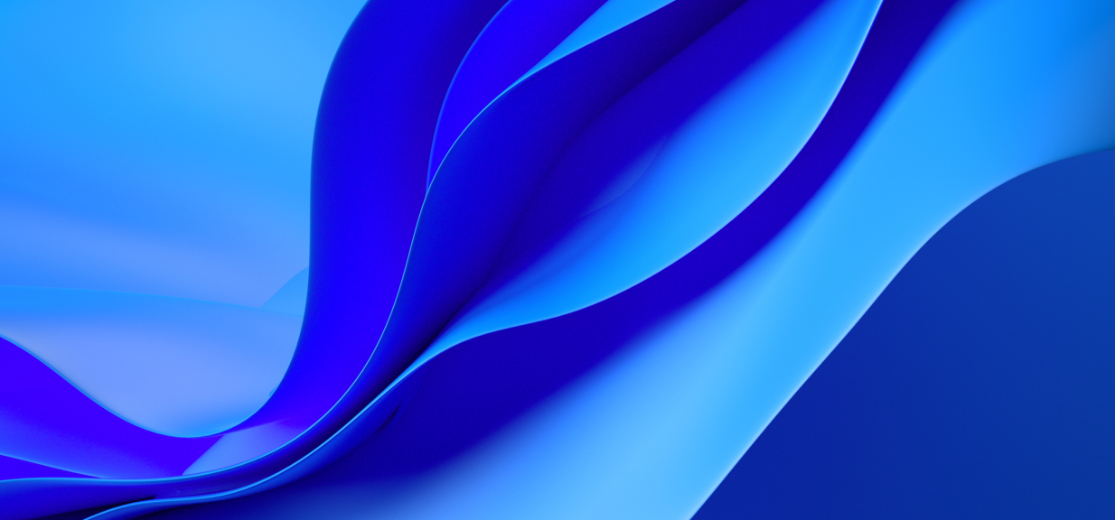 1234x576 Resolution Windows 11 Blue 1234x576 Resolution Wallpaper ...